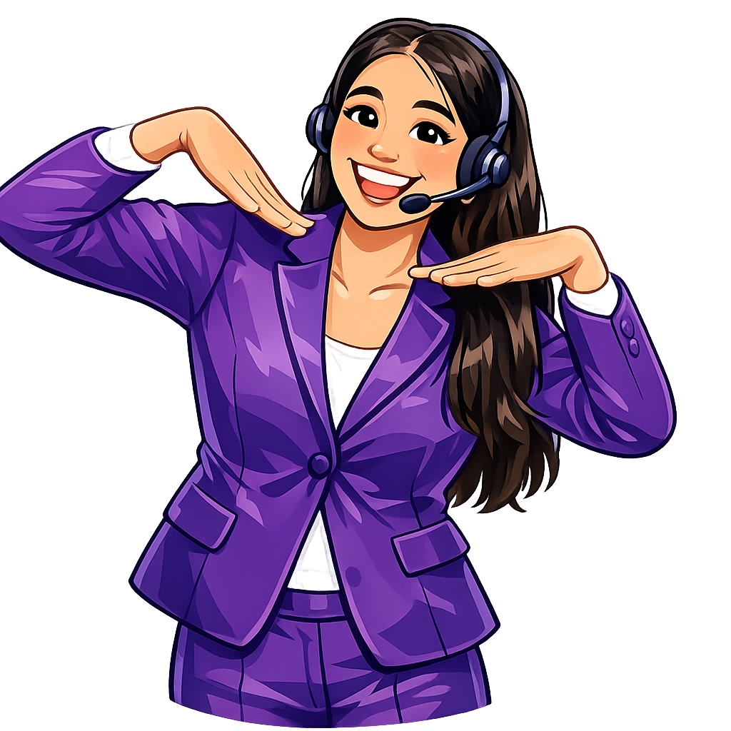 Online ESL teacher greeting students